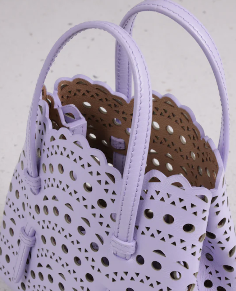 Bucket Bag in Lavender
